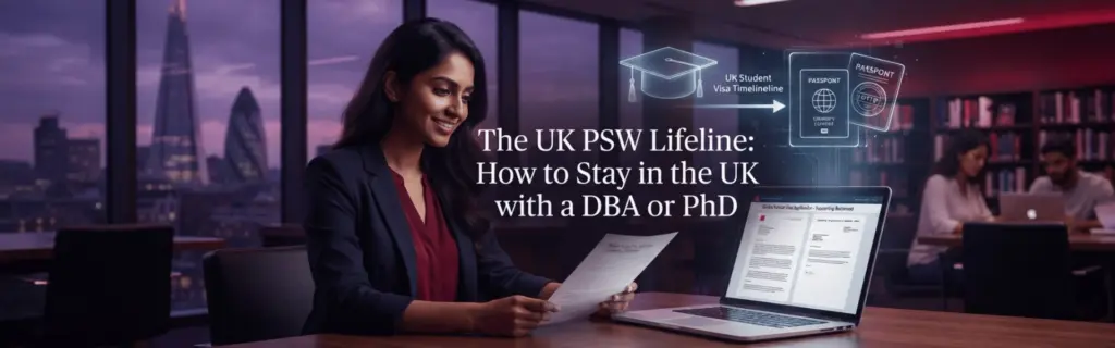 The UK PSW Lifeline: How to Stay in the UK with a DBA or PhD