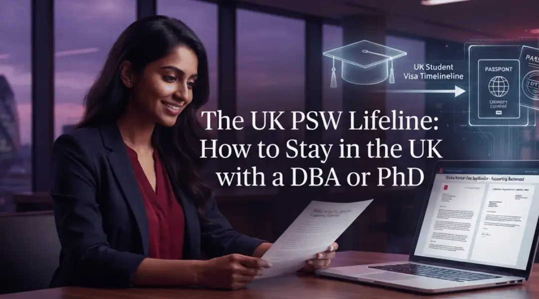 The UK PSW Lifeline: How to Stay in the UK with a DBA or PhD